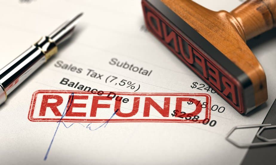 Sales invoice refunds