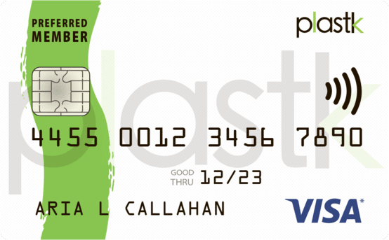 Plastk Secured Visa Credit Card