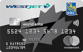 WestJet RBC  World Elite Mastercard