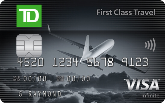 TD First Class Travel Visa Infinite Card