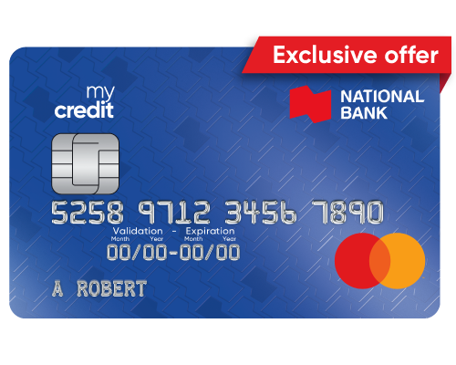 National Bank mycredit Mastercard