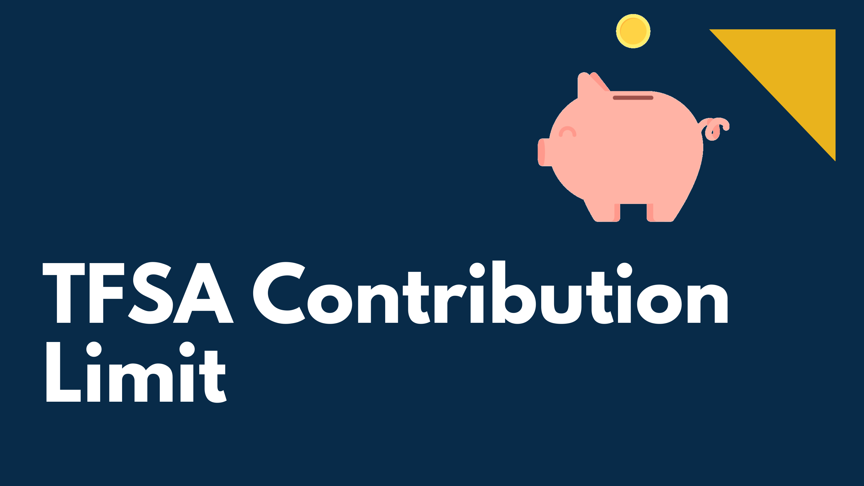 TFSA Contribution Limits TFSA Limits By Year 20092021