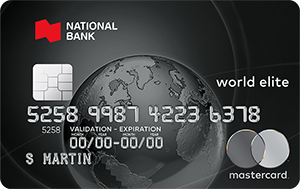 National Bank World Elite Mastercard®