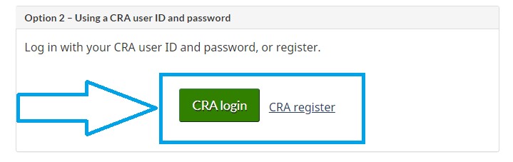 CRA LOG IN